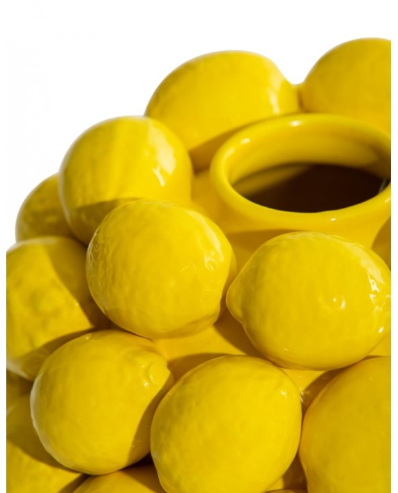 Rankų darbo keraminė vaza su citrinomis „Multi lemon“