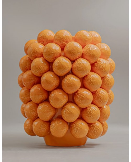 Rankų darbo keraminė vaza su apelsinais „Multi Orange“ Rankų darbo keraminė vaza su apelsinais „Multi Orange“