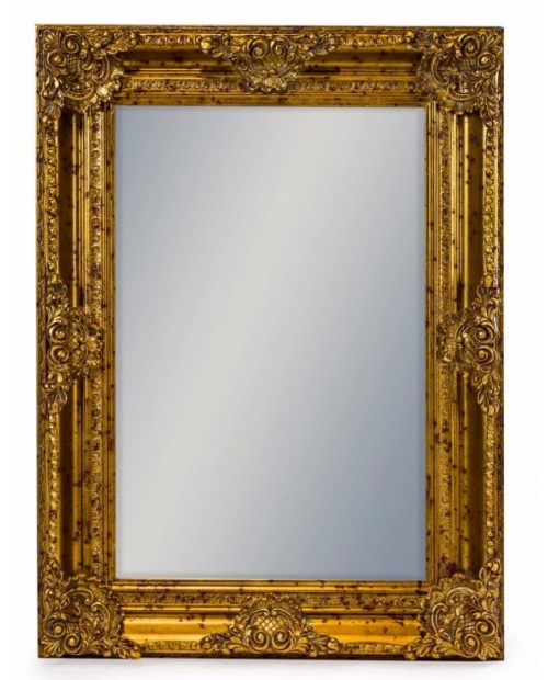 Klasikinis veidrodis aukso spalvos rėmu "Gold Classic S"