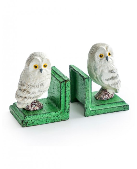 Knygų laikikliai pelėdos "White owl"