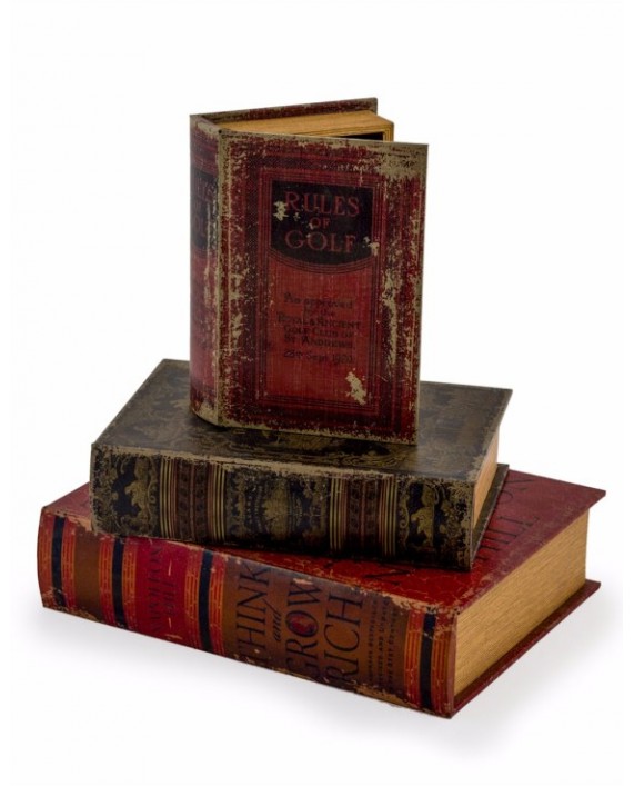 Dėžučių komplektas "Antique Book 2"