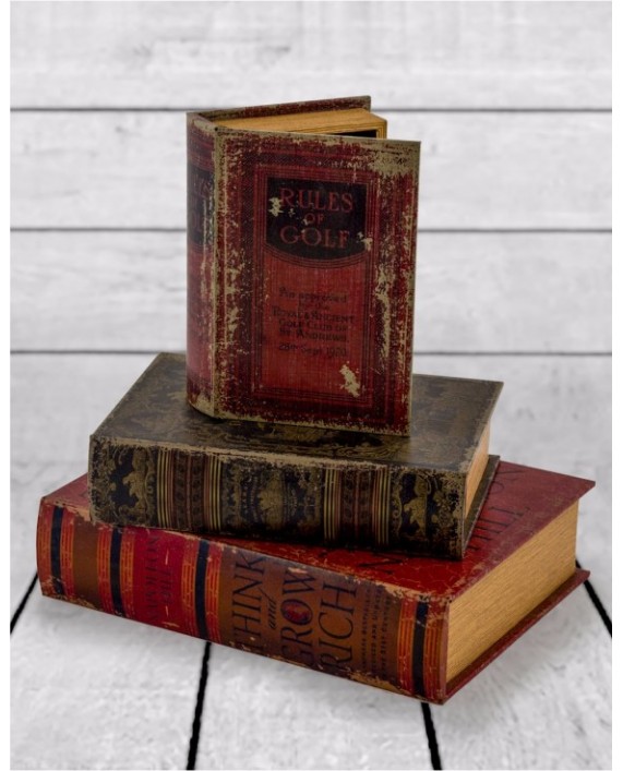 Dėžučių komplektas "Antique Book 2"