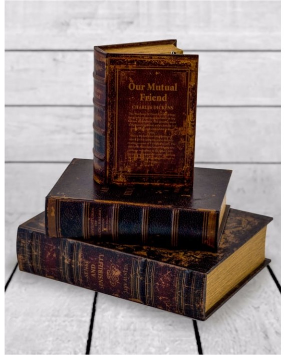 Dėžučių komplektas "Antique Book"