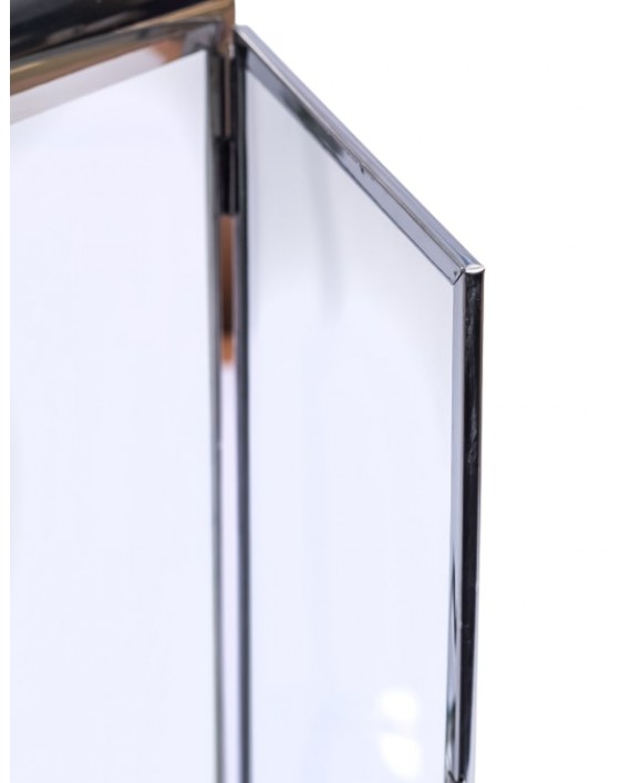 Žibintas "Polished Steel and Glass L"