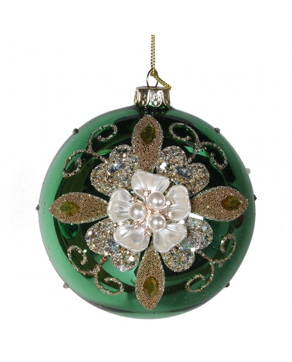 Kalėdiniai žaisliukai "Green Bauble" 