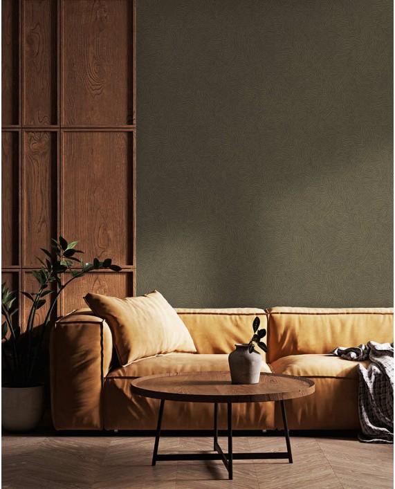Tapetai "Tenere Olive" 66013 