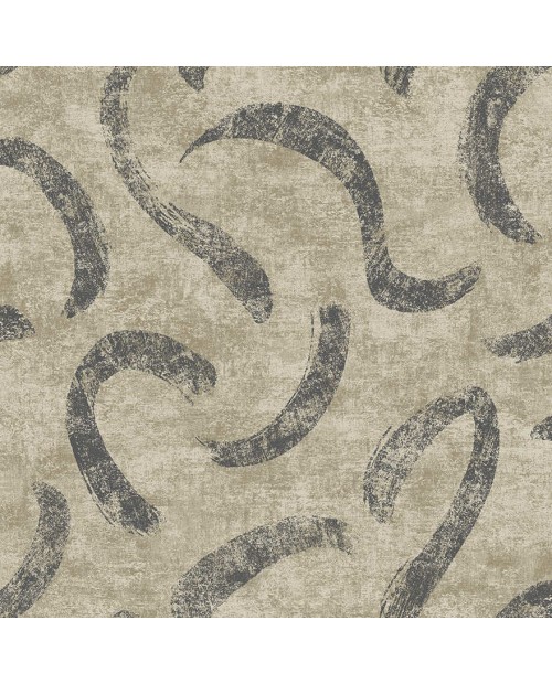 Tapetai "Sirocco Linen / Noir" 66032