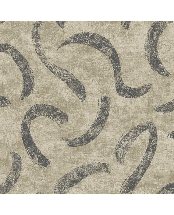 Tapetai "Sirocco Linen / Noir" 66032