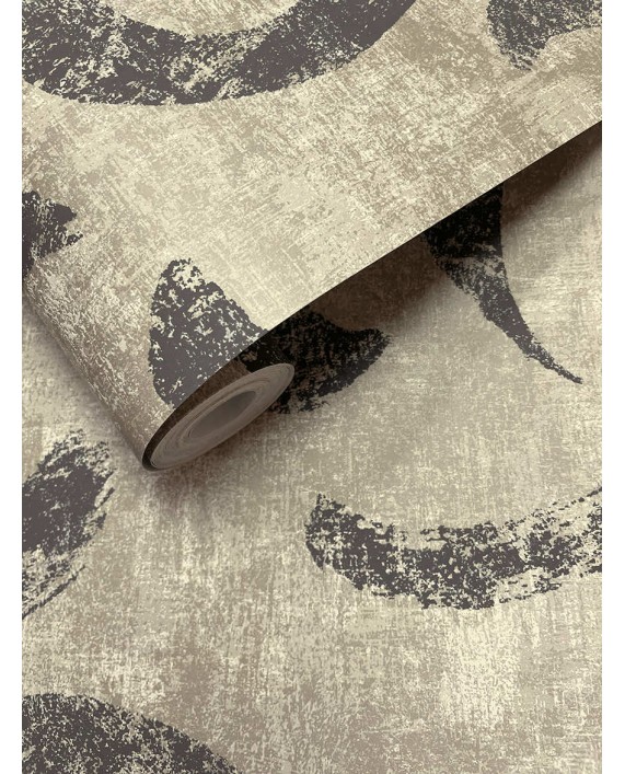 Tapetai "Sirocco Linen / Noir" 66032
