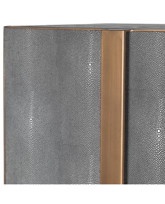 Komoda - baras "Luxe oak & shagreen" odiniu fasadu