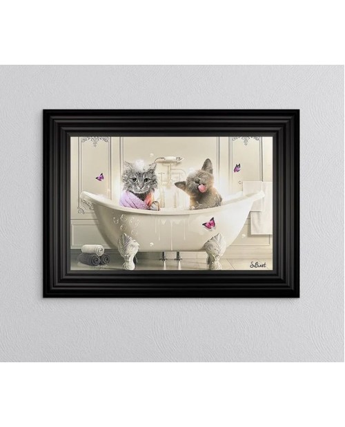 Paveikslas "Cat bath"