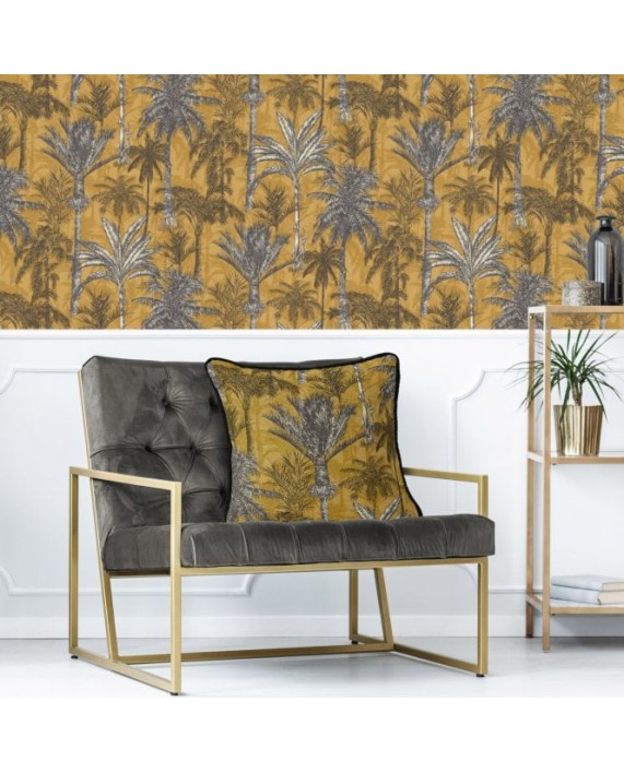 Pagalvė "Ochre Hawaiian Palm"