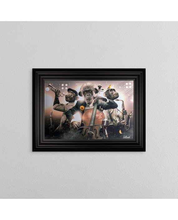 Paveikslas "Monkey Jazz Trio"