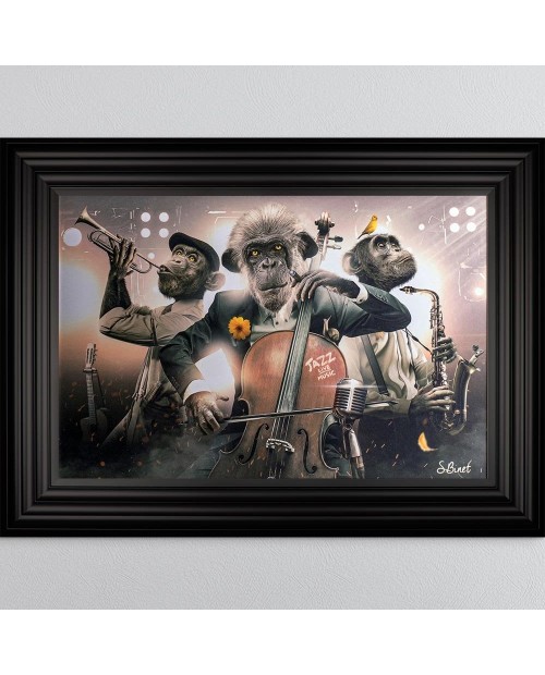 Paveikslas "Monkey Jazz Trio"