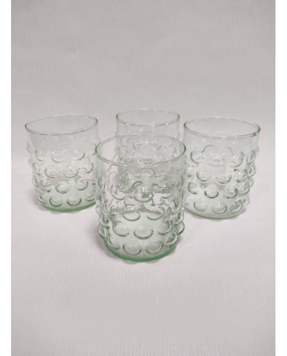 Stiklinės "Green Bubble" (4vnt)
