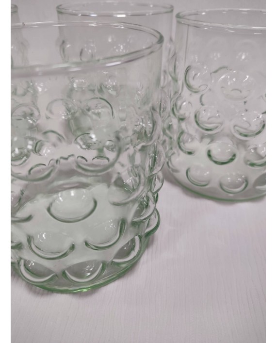 Stiklinės "Green Bubble" (4vnt)