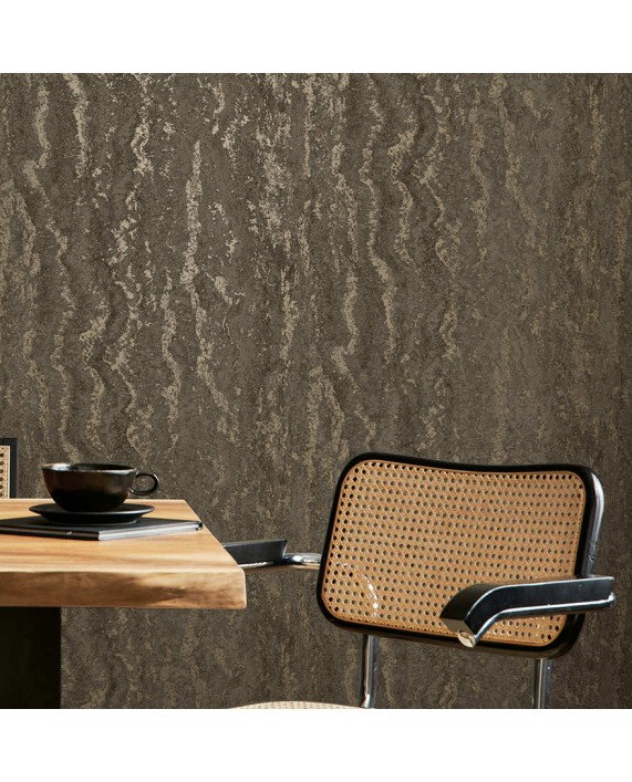 Tapetai "Tinos Charcoal 66163"