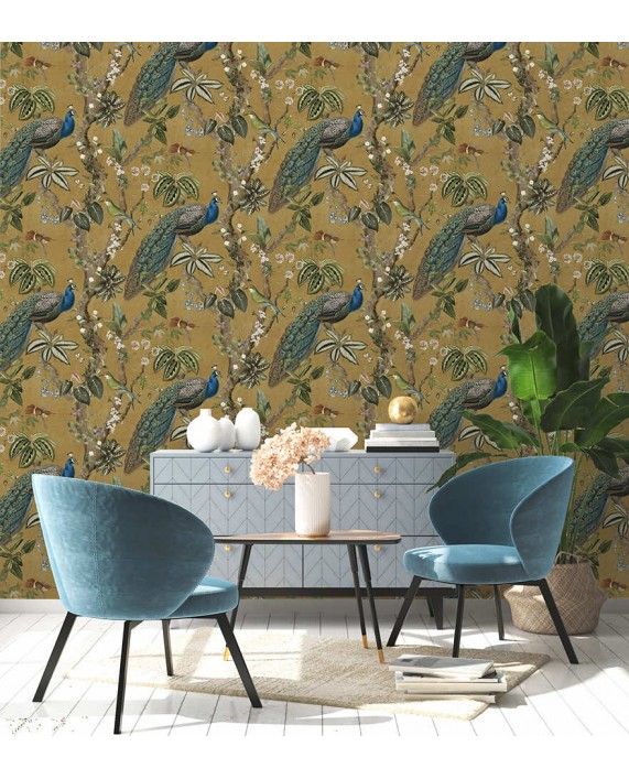 Tapetai "Cassia Ochre" 91743