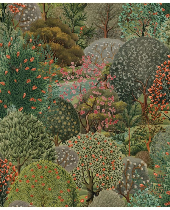 Tapetai "Arboretum Green" 91752