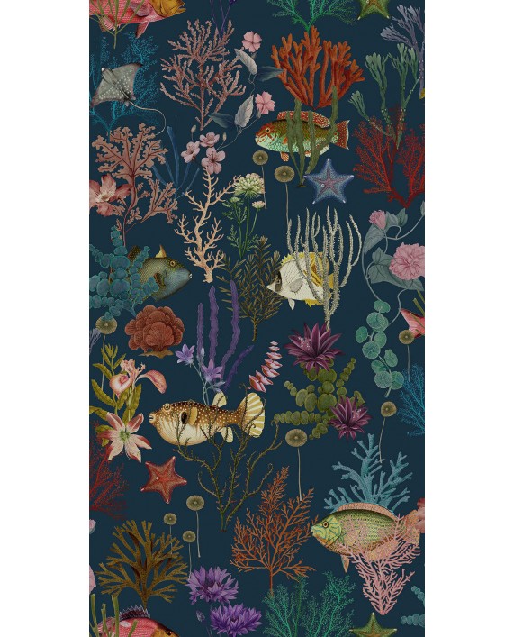 Tapetai "Cora Navy" 99431