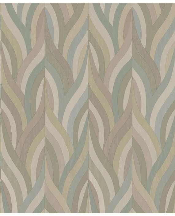 Tapetai "Arabesque Blush / Aqua" 36371