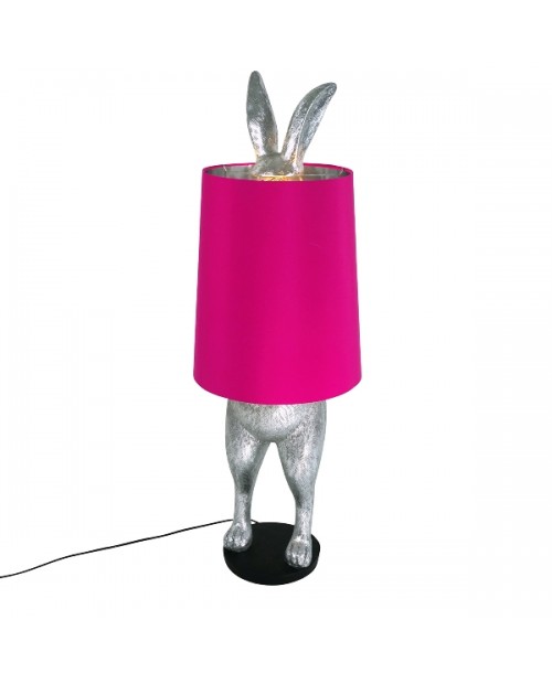 Šviestuvas - toršeras "Hiding Rabbit/Pink"