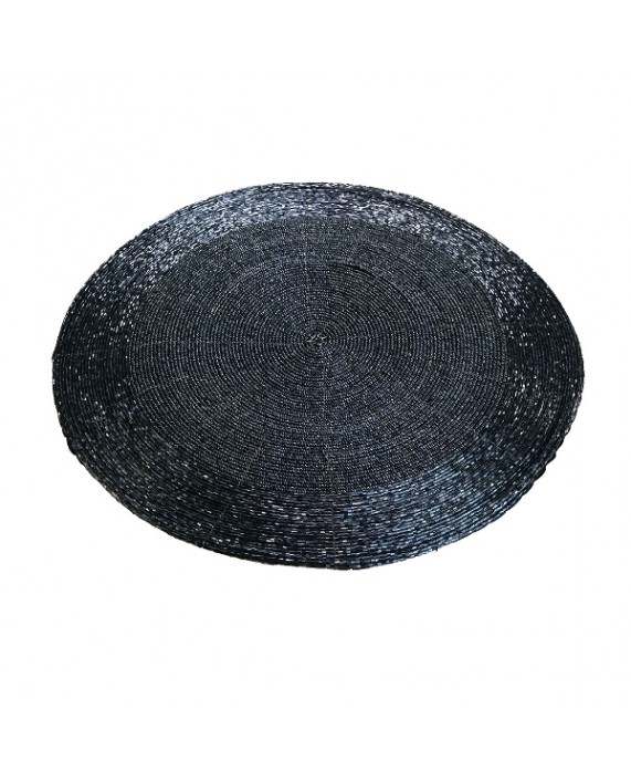 Padėkliukai/ servetėlės "Biser Bead" antracito spalvos 