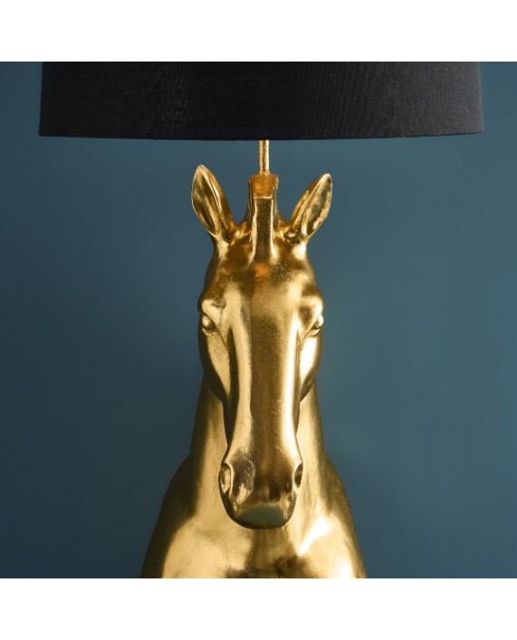Pastatomas šviestuvas "Horse Amadeus Gold"