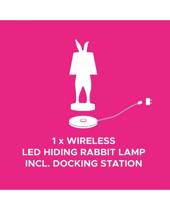 LED Lempa "Gold Rabbit Hiding"