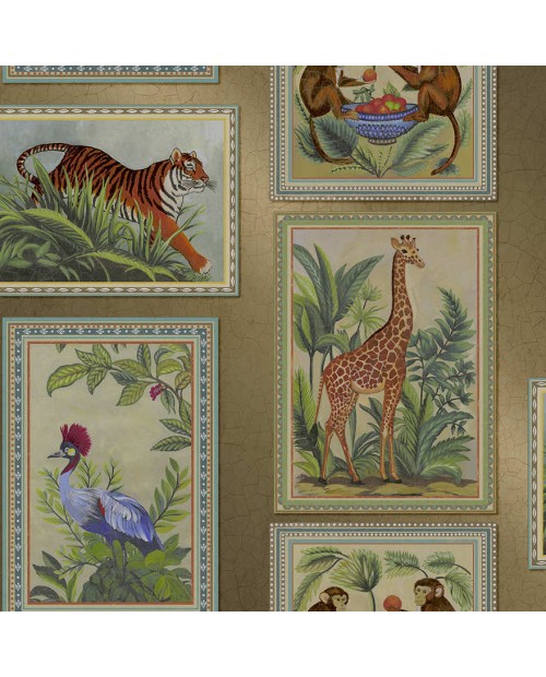 Tapetai "MENAGERIE Gold" 92010