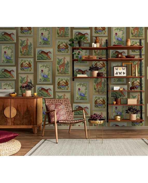 Tapetai "MENAGERIE Gold" 92010