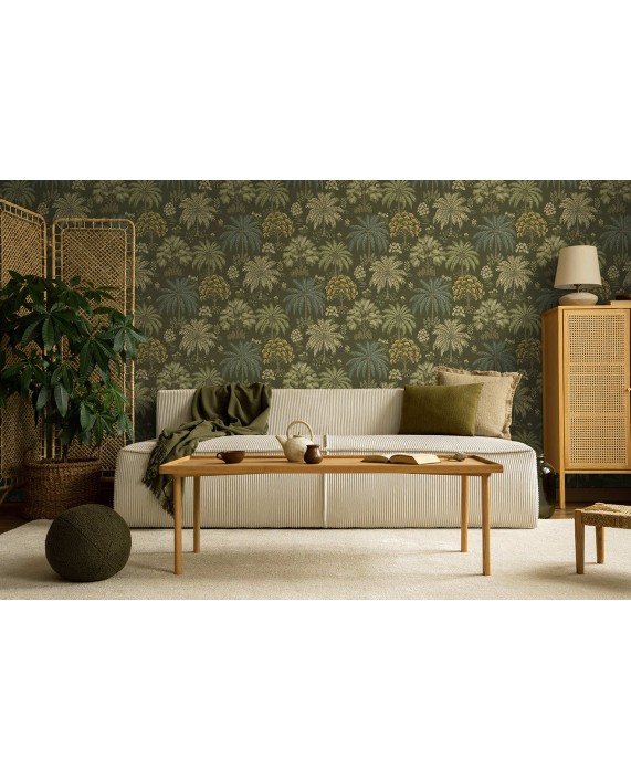 Tapetai "SOLANA Green" 92032 