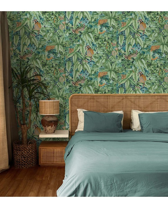 Tapetai "COMOROS Aqua/Green" 92051