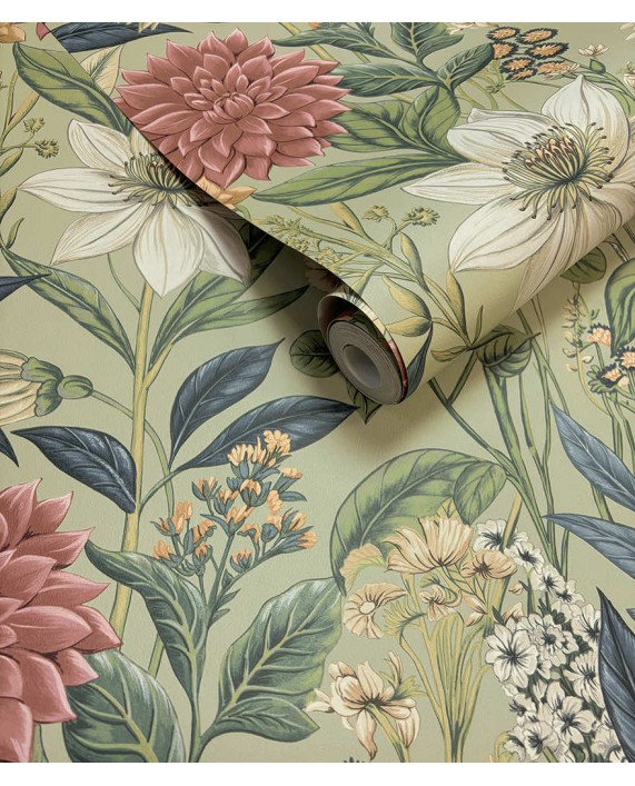 Tapetai "CLEMATIS sage" 92063