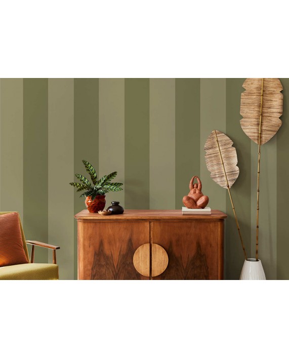 Tapetai "CORDELIA STRIPE Green" 92101 Tapetai "CORDELIA STRIPE Green" 92101