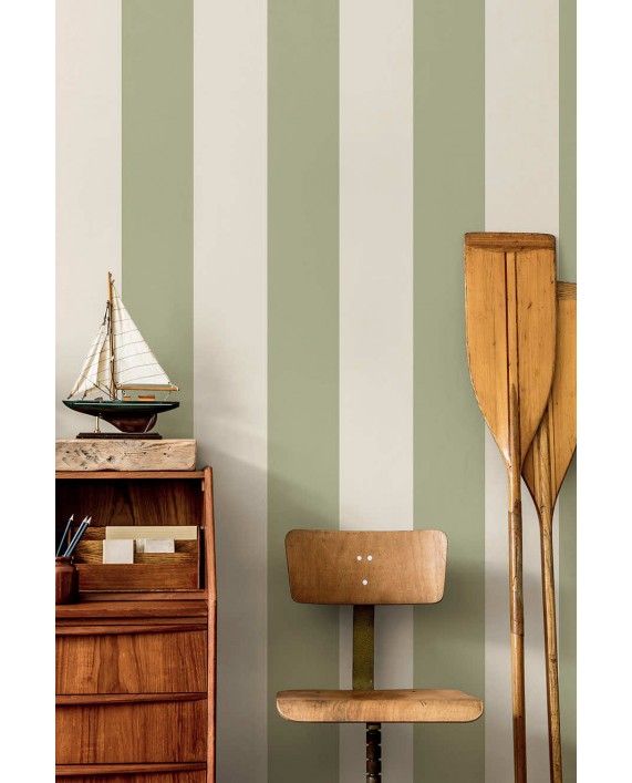 Tapetai "CORDELIA STRIPE Sage" 92103