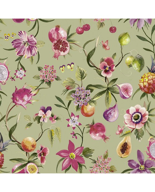 Tapetai "TROPICA Sage" 92110
