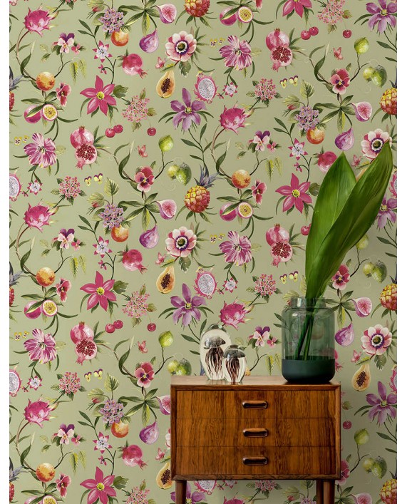 Tapetai "TROPICA Sage" 92110