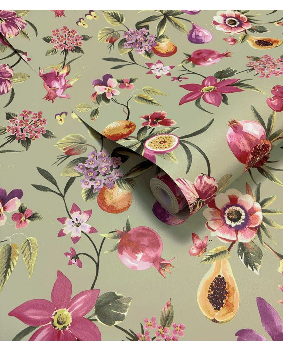 Tapetai "TROPICA Sage" 92110