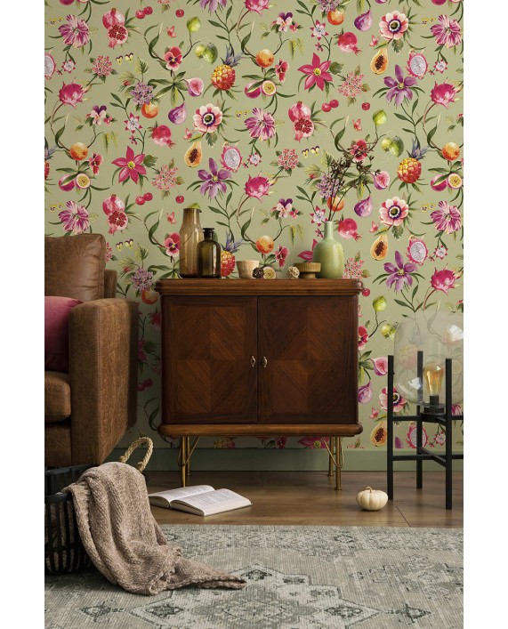 Tapetai "TROPICA Sage" 92110