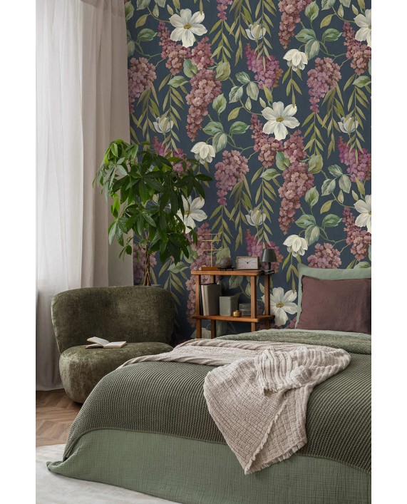 Tapetai "BUDDLEIA Navy" 99550 