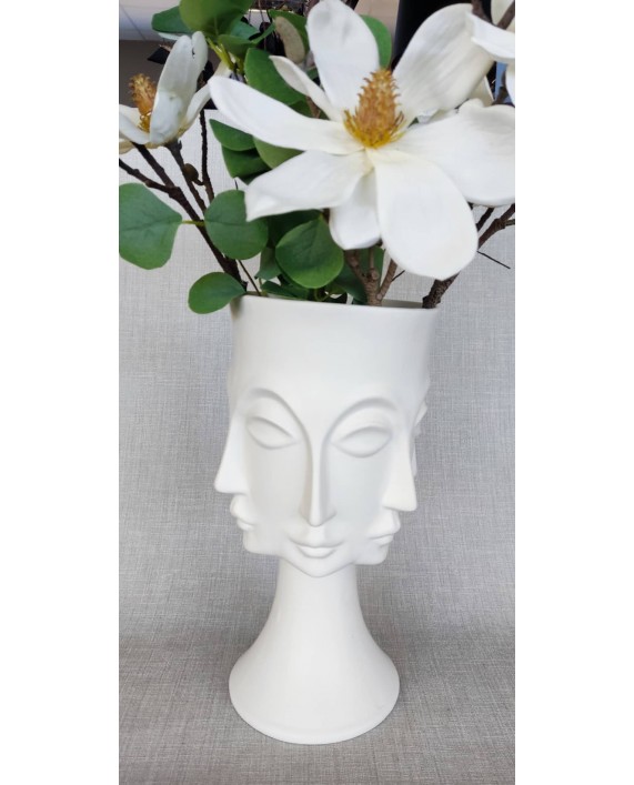 Balta vaza "MULTI FACES"