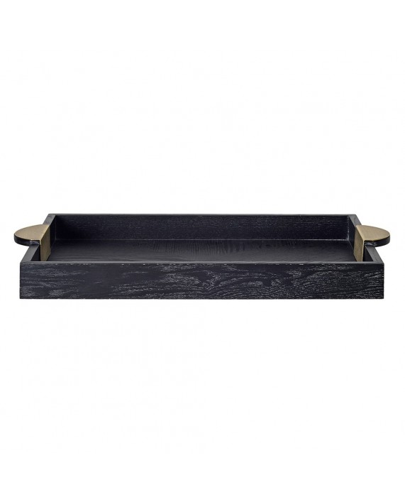 Juodas medinis serviravimo padėklas „Black Wooden“ Juodas medinis serviravimo padėklas „Black Wooden“