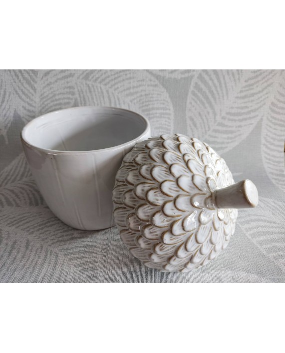 Keramikinis indas "White Acorn"