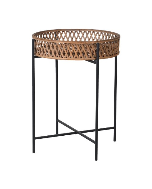 Šoninis staliukas "RATTAN TRAY"