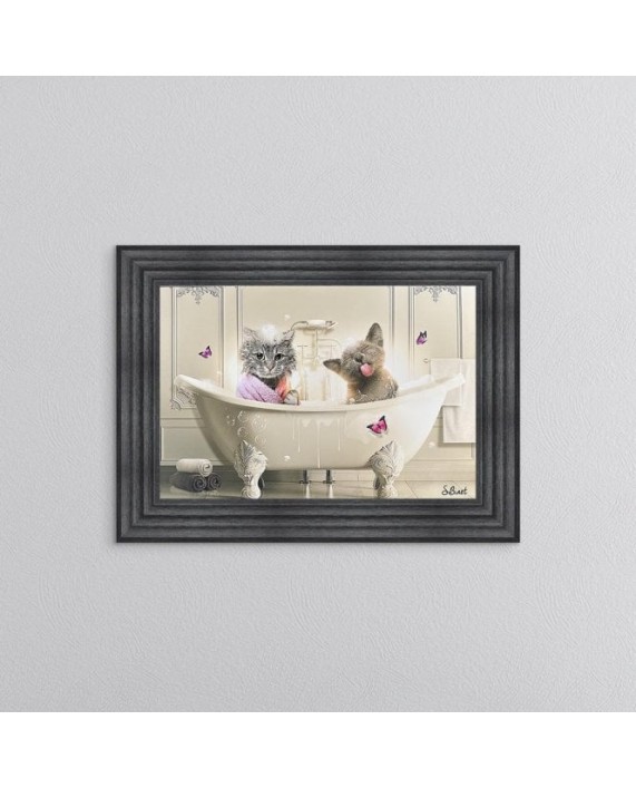 Paveikslas "CAT BATH"