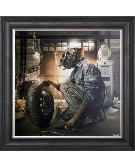 Paveikslas "GARAGE DOG"