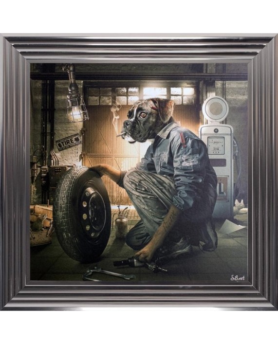 Paveikslas "GARAGE DOG"