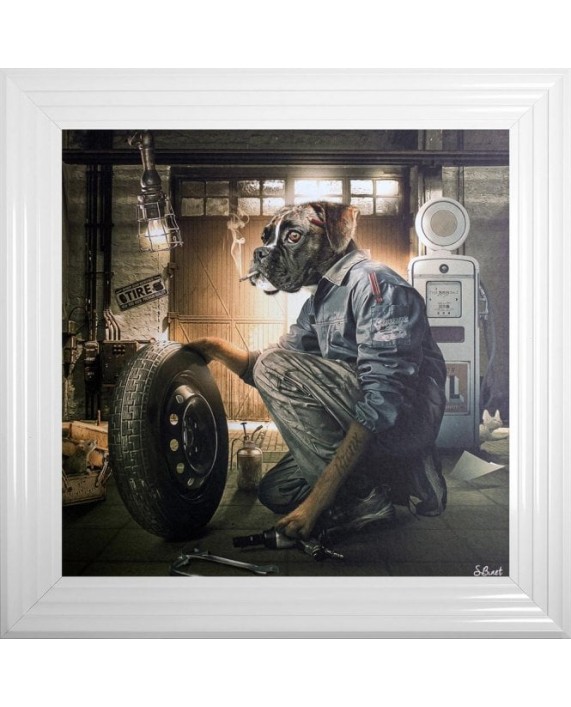 Paveikslas "GARAGE DOG"
